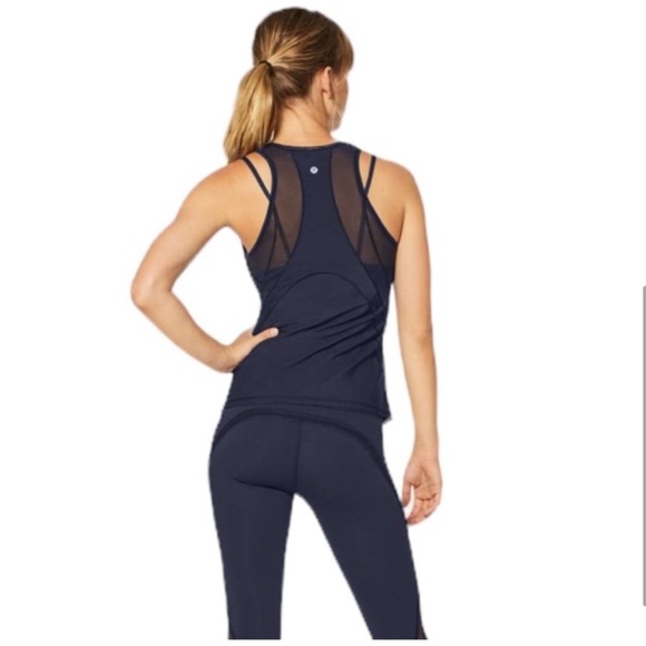 Lululemon Yoga NWT Fresh in the Mesh training workout gym tank top size 4 - Picture 2 of 15